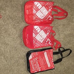 3 Lulu lemon reusable bags ❤️